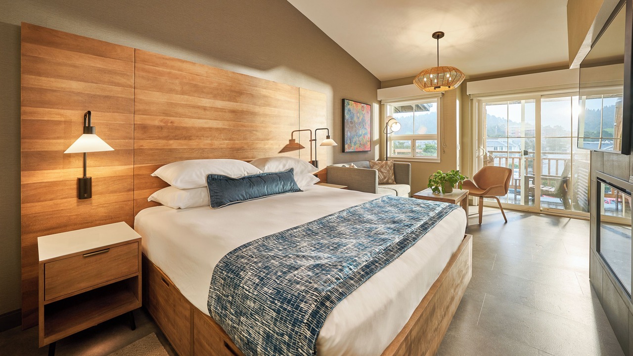 Photo of Bedroom in Downtown Cannon Beach