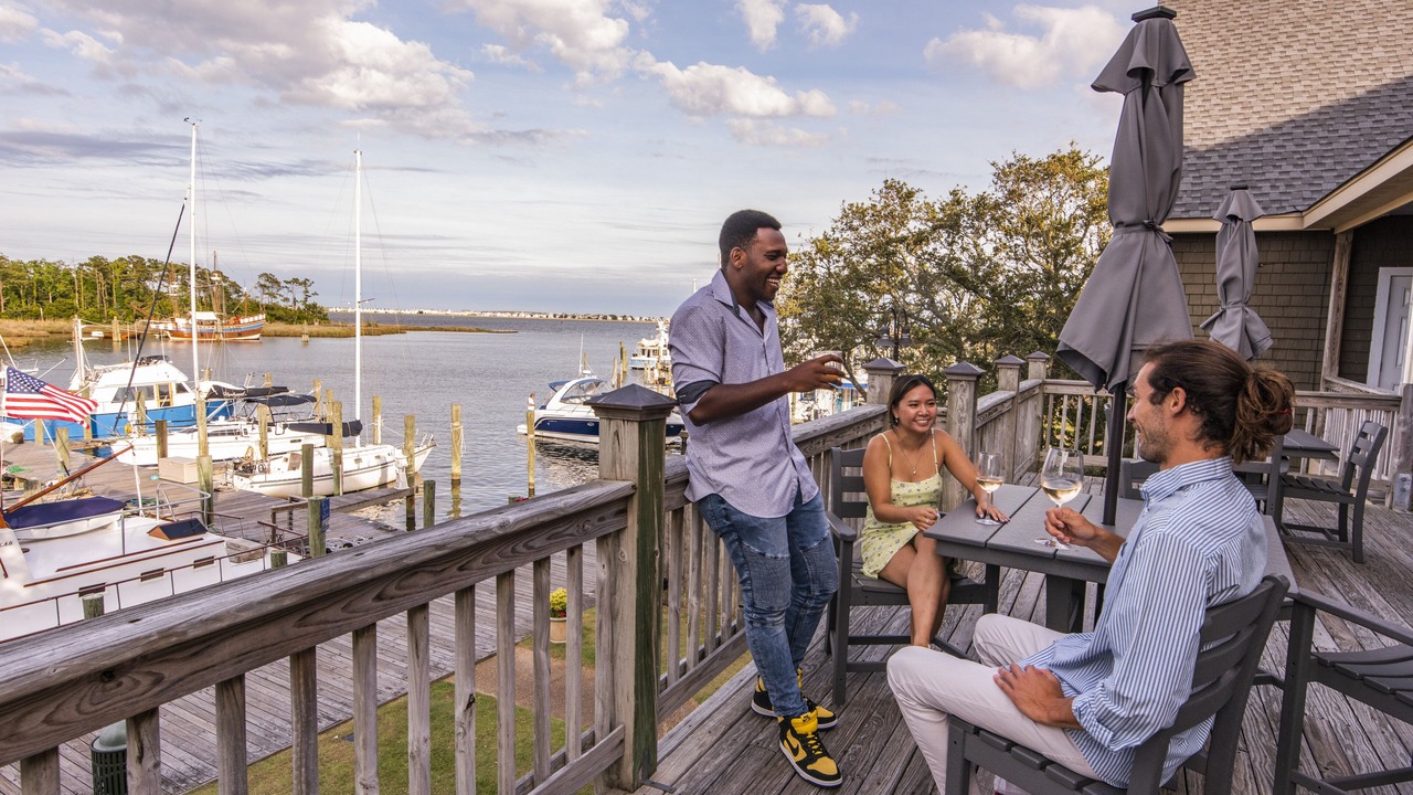 Photo of Patio Balcony in Historic Downtown Manteo