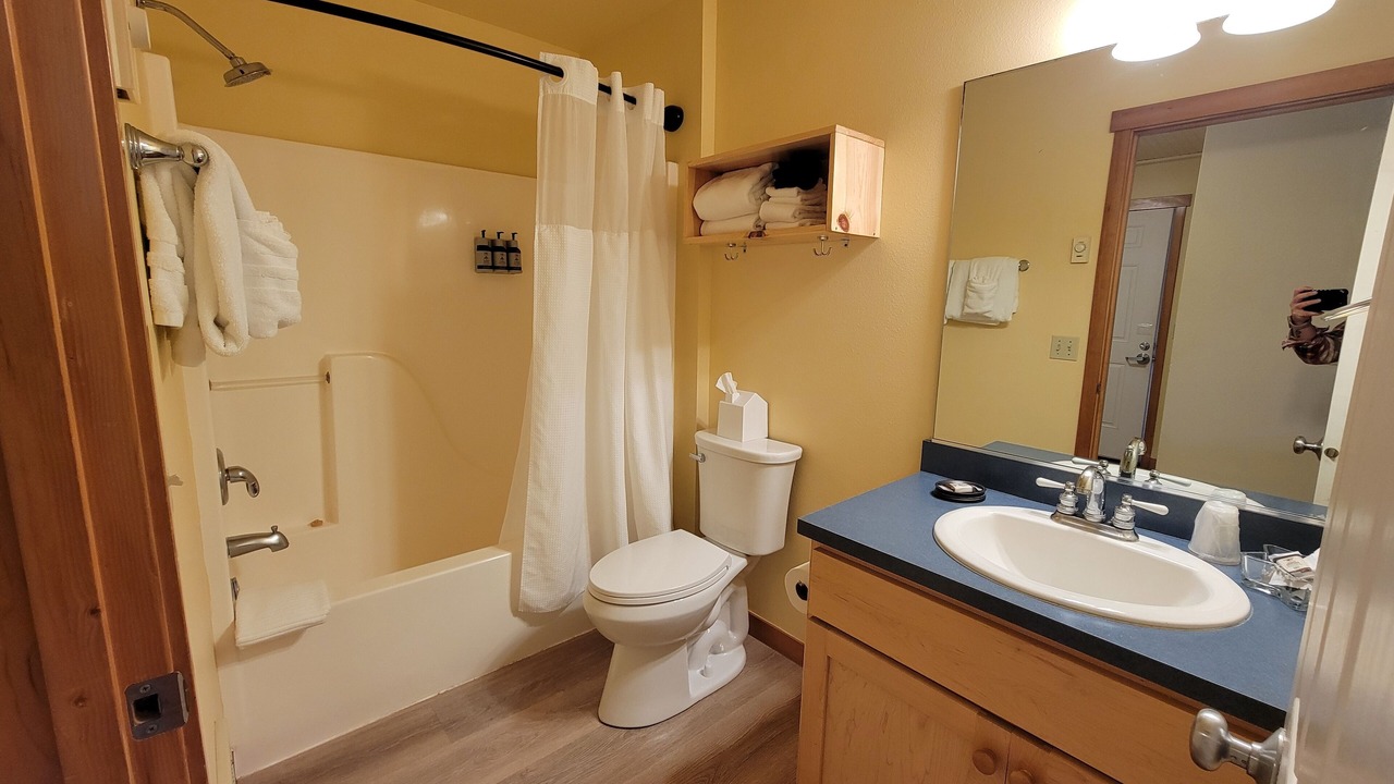 Photo of Bathroom in Downtown Cannon Beach