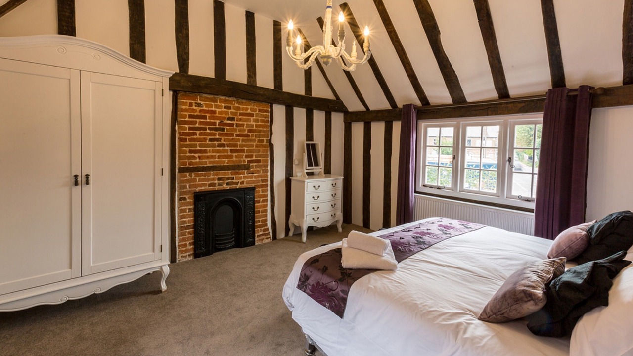 Photo of Bedroom in Stock