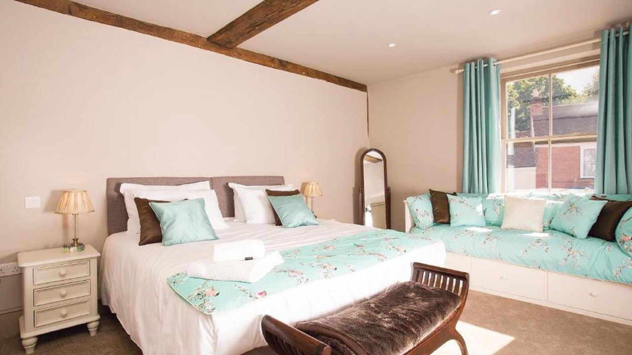 Photo of Bedroom in Stock