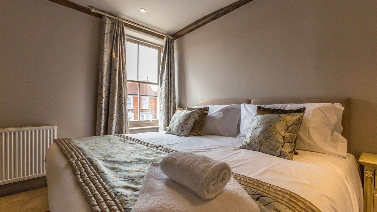 Photo of Bedroom in Stock