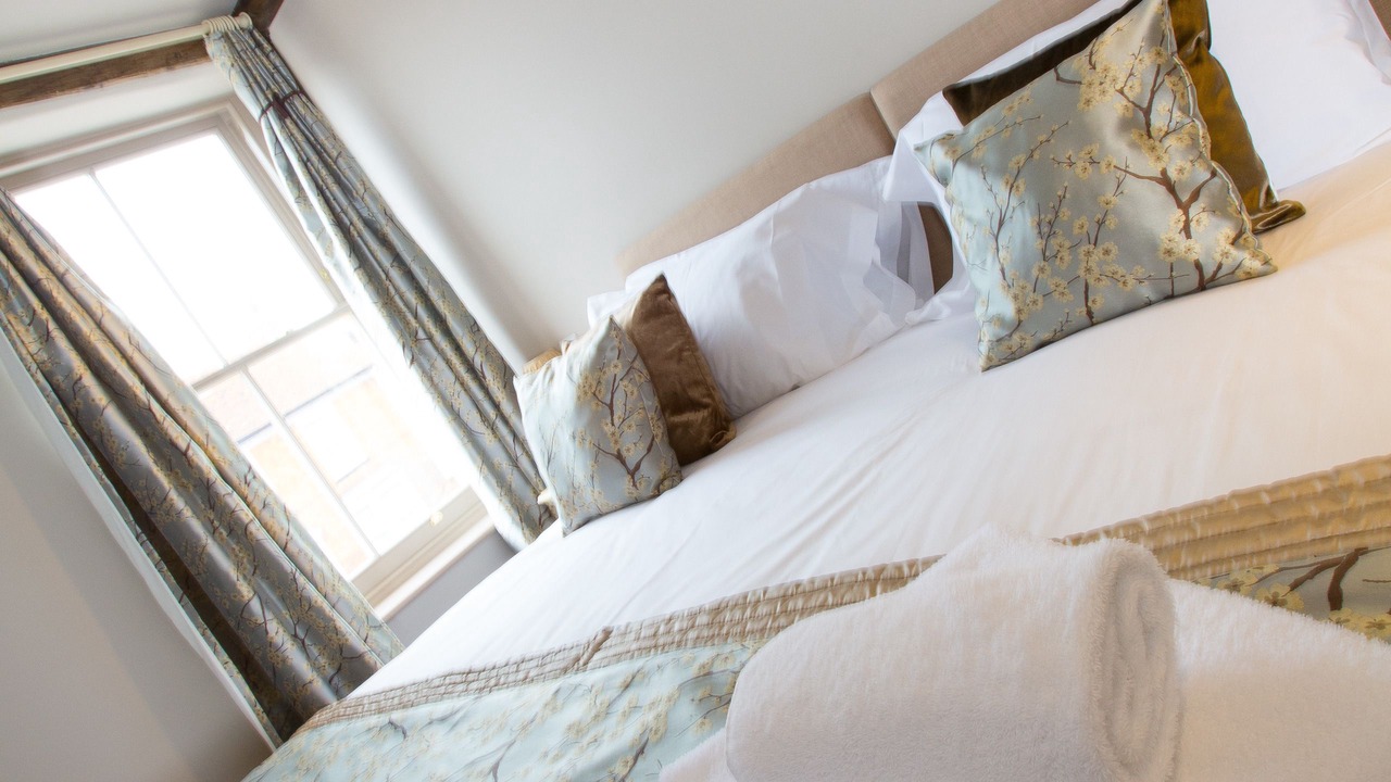 Photo of Bedroom in Stock