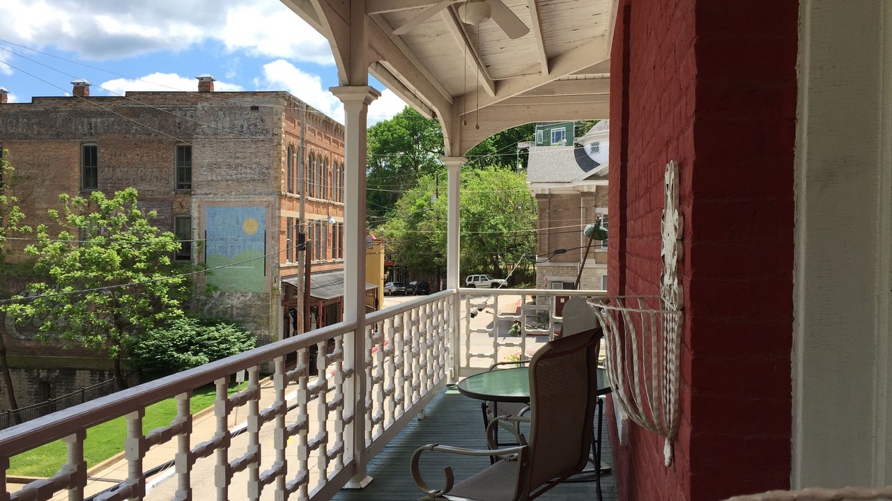 Photo of Patio Balcony in Eureka Springs Historic District