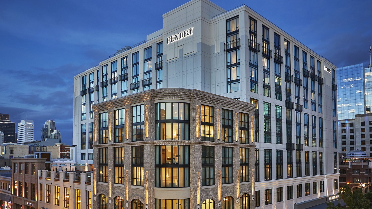 Photo of Buildings in Gaslamp Quarter
