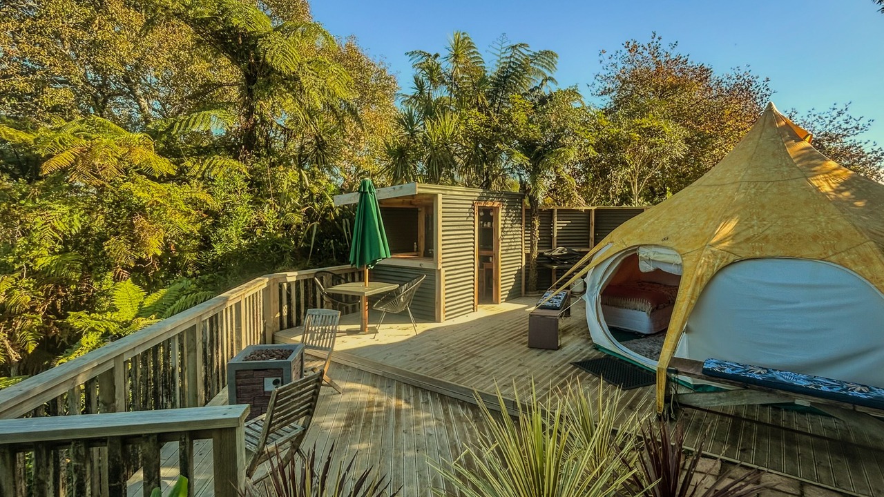 Photo of Patio Balcony in Waitomo Caves