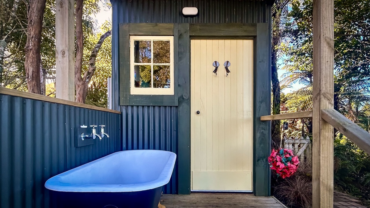 Photo of Bathroom in Waitomo Caves