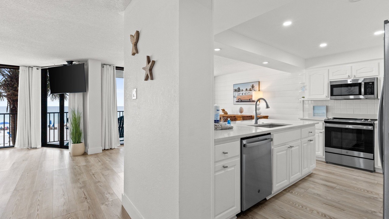 Photo of Kitchen in Gulf Lagoon Beach
