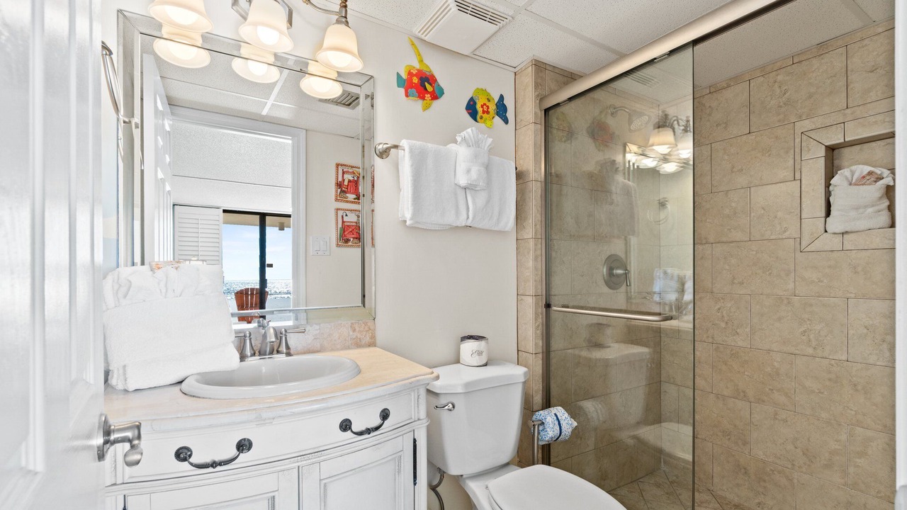 Photo of Bathroom in Gulf Lagoon Beach