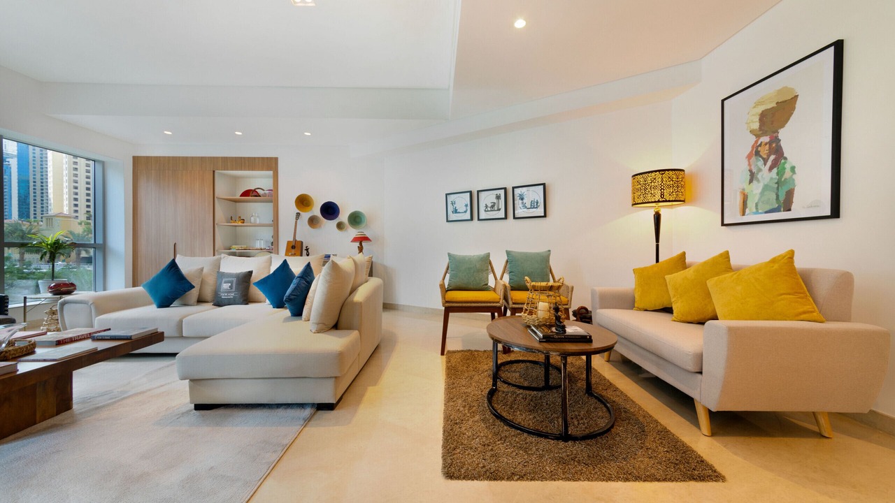 Photo of Livingroom in Jumeirah Beach Residence