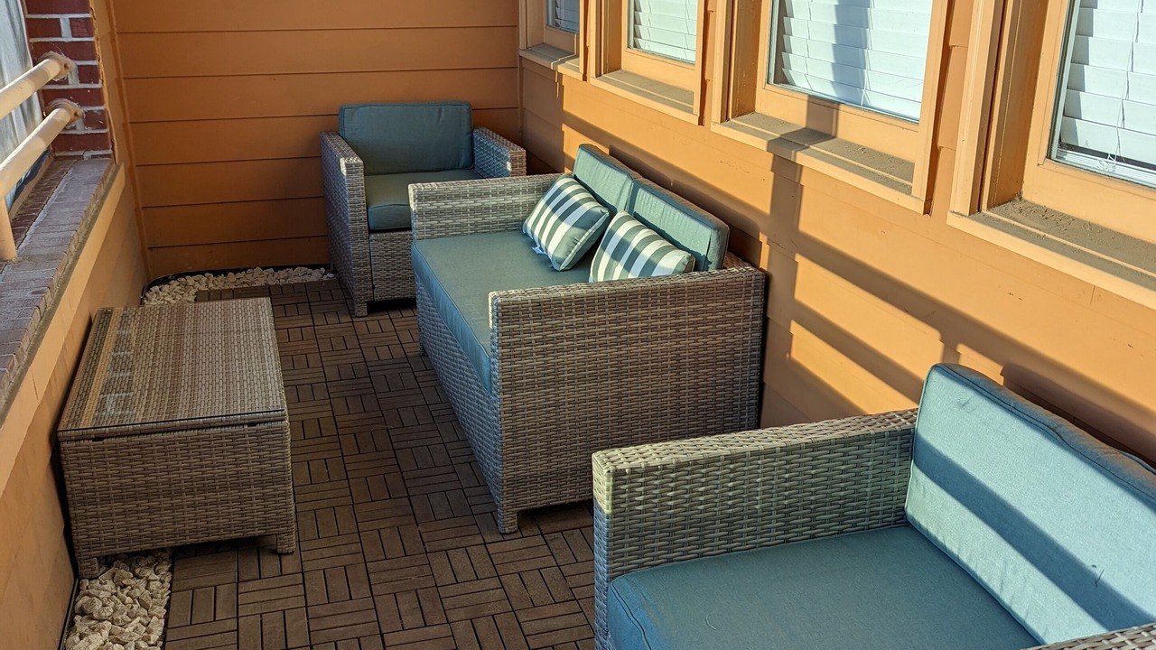 Photo of Patio Balcony in South Main Historic District