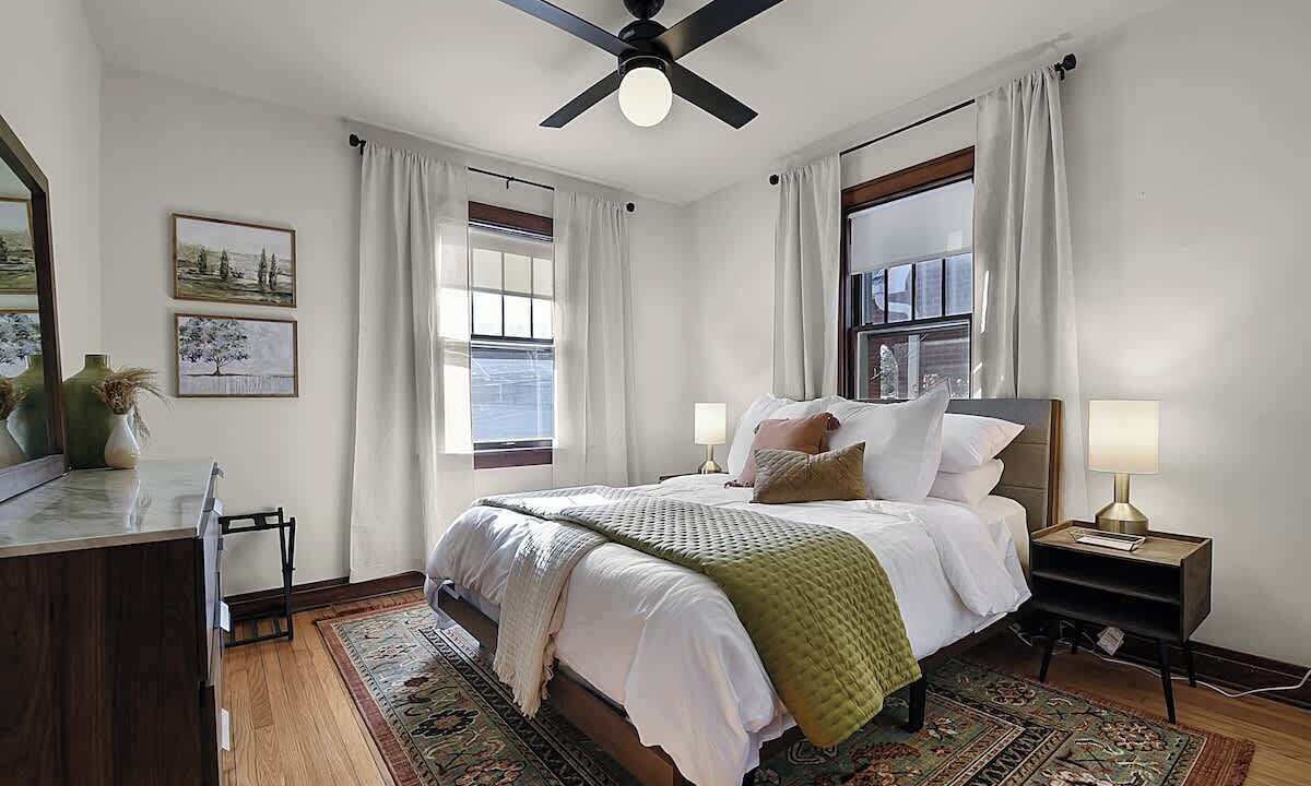 Photo of Bedroom in St. Charles Historic District