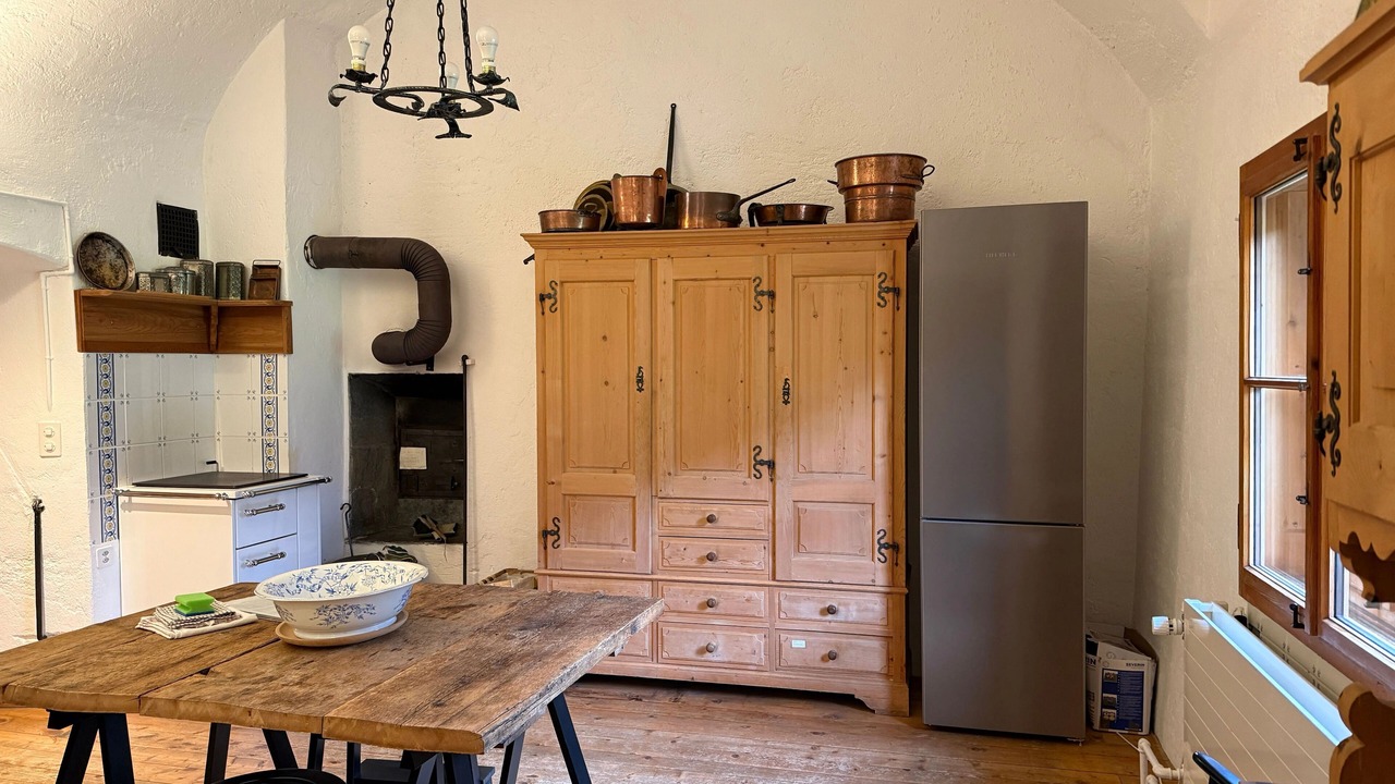 Photo of Kitchen in Cinuos-Chel