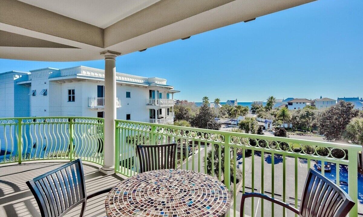 Photo of Patio Balcony in Rosemary Beach