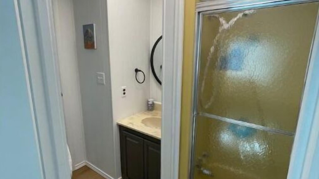 Photo of Bathroom in Log Cabin