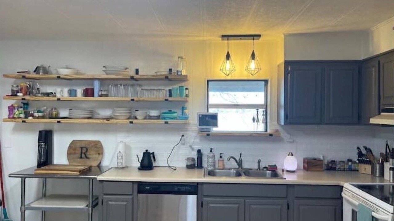 Photo of Kitchen in Log Cabin