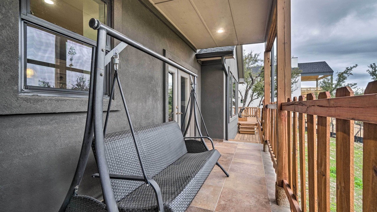 Photo of Patio Balcony in Comanche Trail Estates