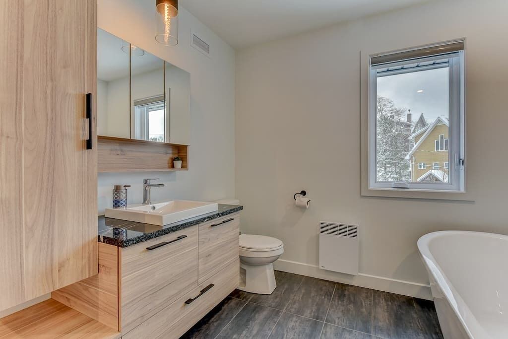 Photo of Bathroom in Owl's Head Ski Resort