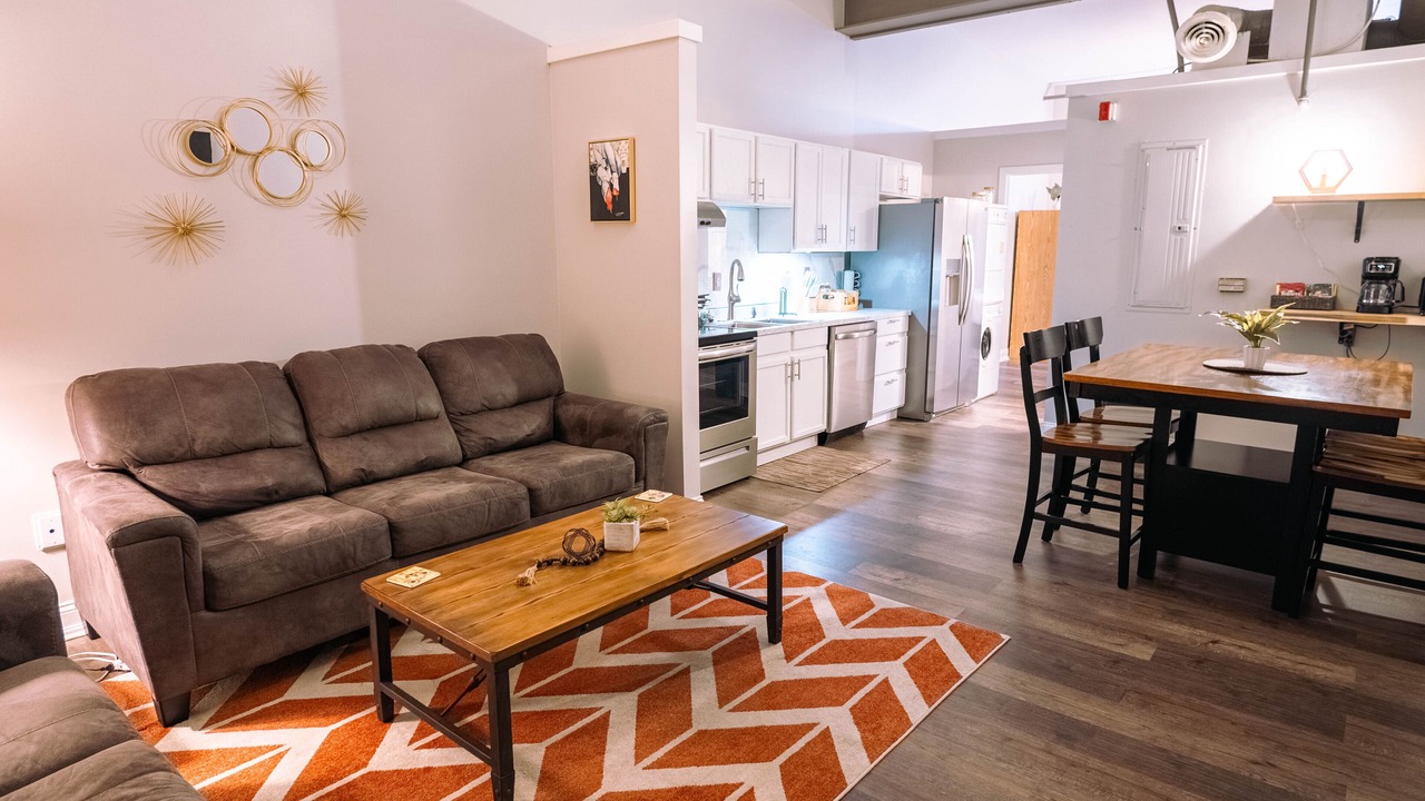 Photo of Livingroom in Downtown Lafayette Historic District