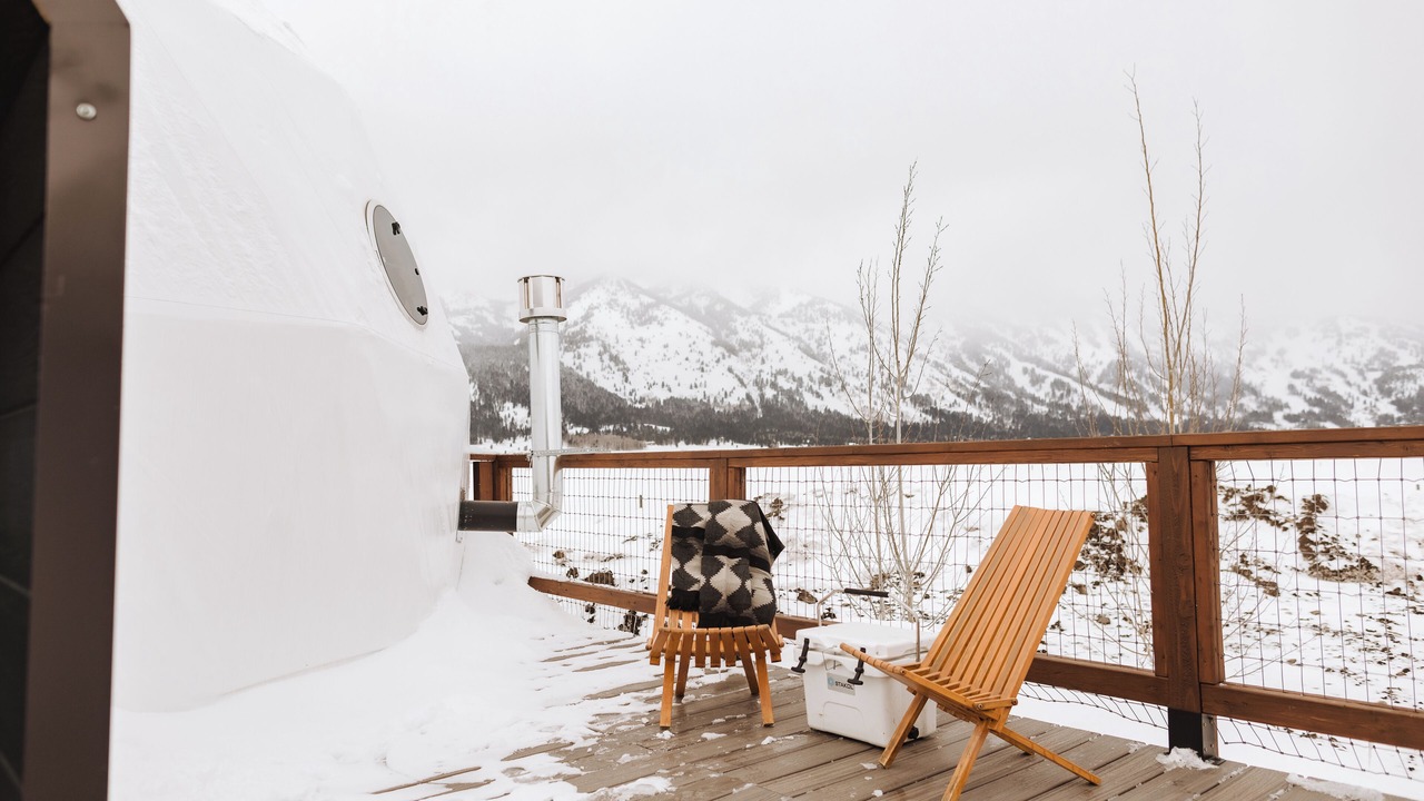 Photo of Patio Balcony in Teton Village