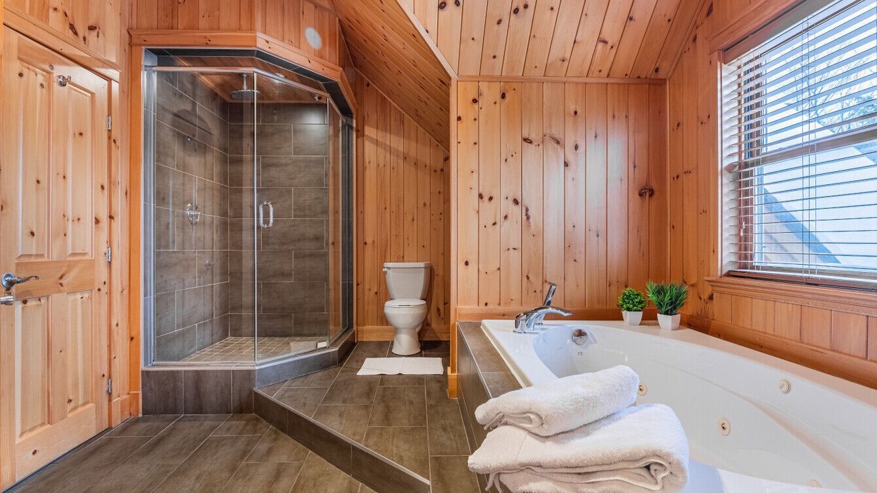 Photo of Bathroom in Fiddler Lake Resort