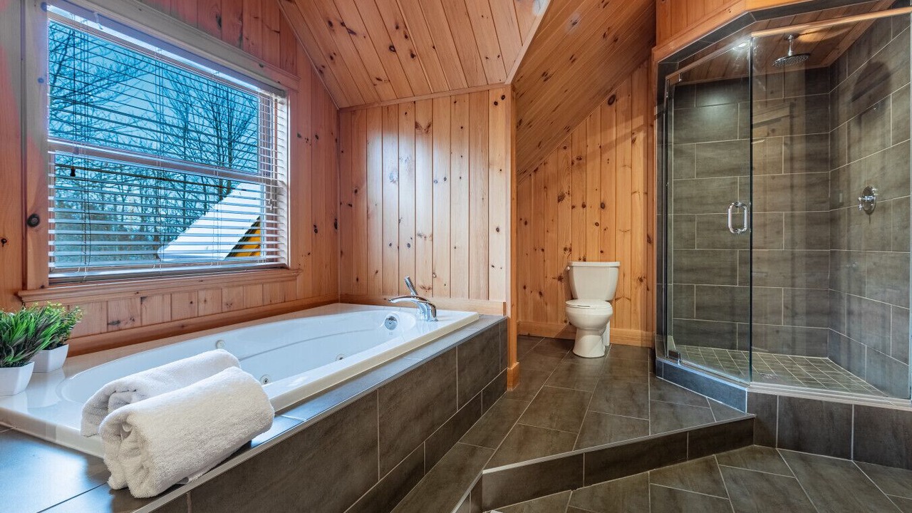Photo of Bathroom in Fiddler Lake Resort