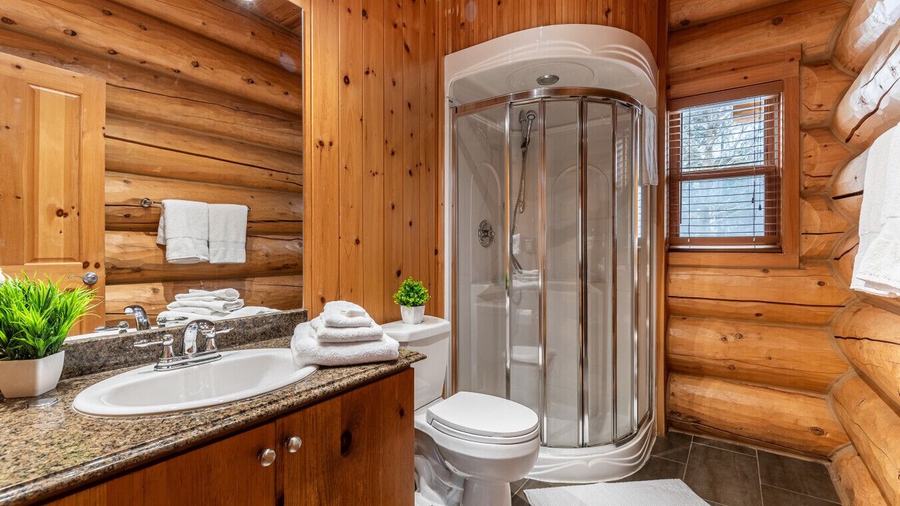 Photo of Bathroom in Fiddler Lake Resort
