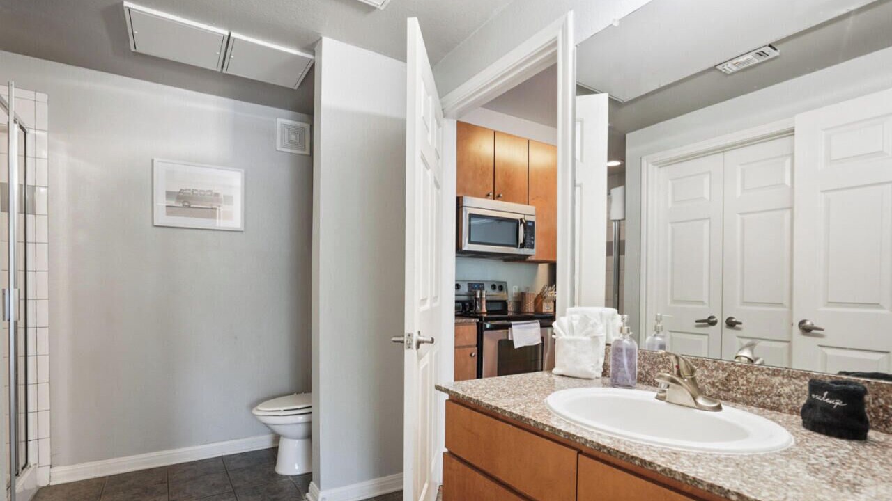 Photo of Bathroom in West Campus