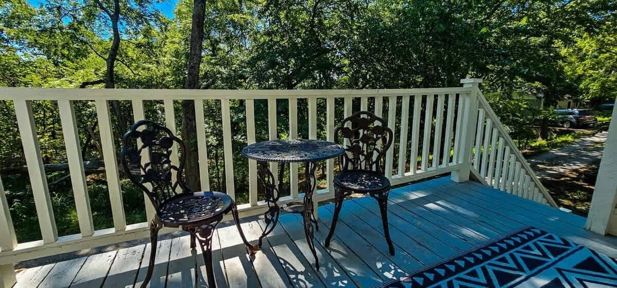 Photo of Patio Balcony in Eureka Springs Historic District