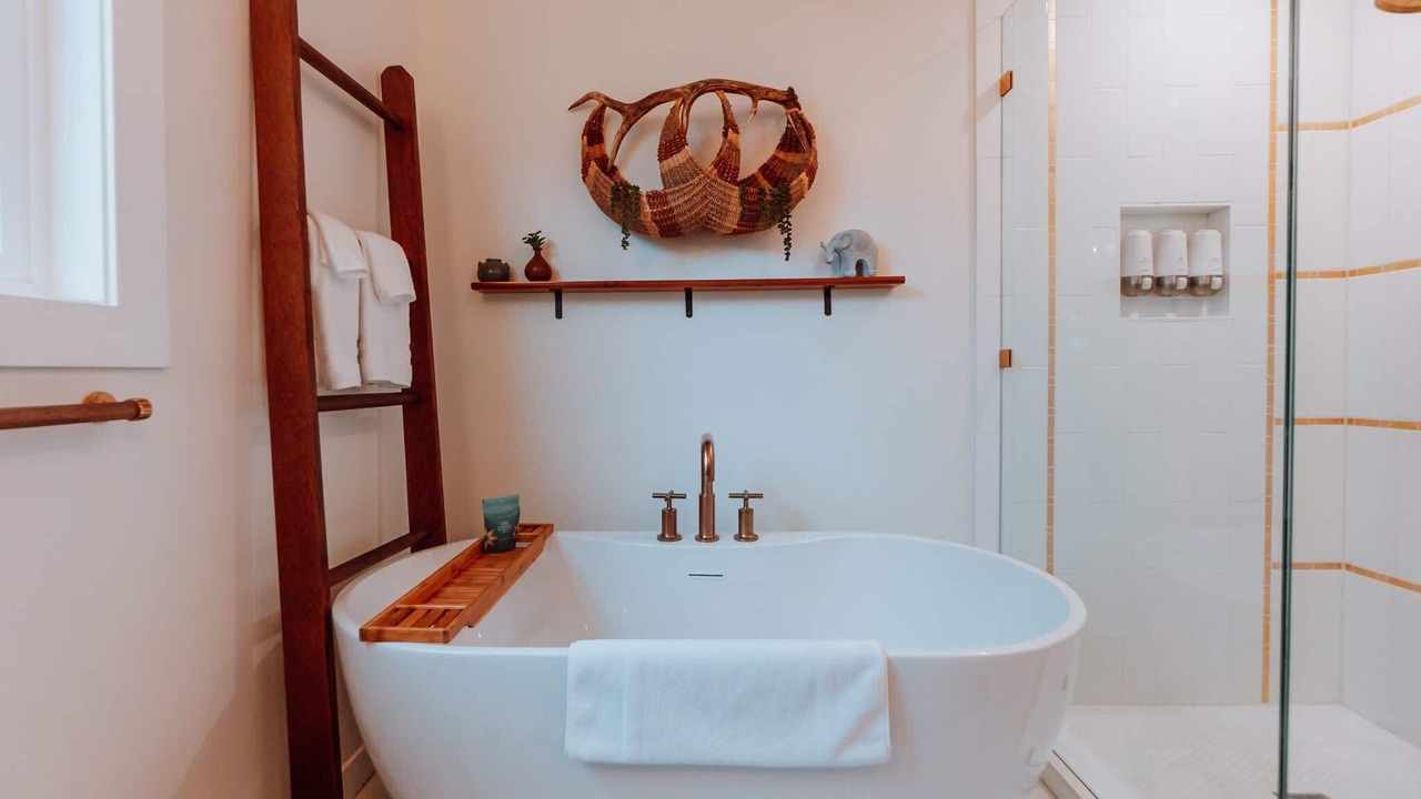 Photo of Bathroom in Historic Railroad District