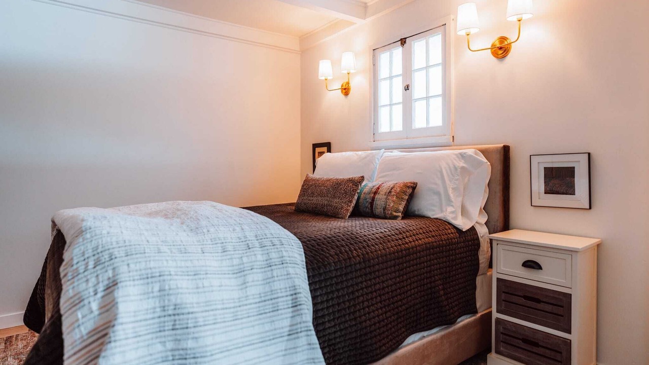 Photo of Bedroom in Historic Railroad District