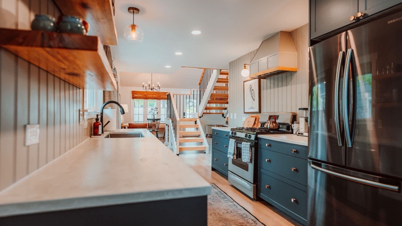 Photo of Kitchen in Historic Railroad District