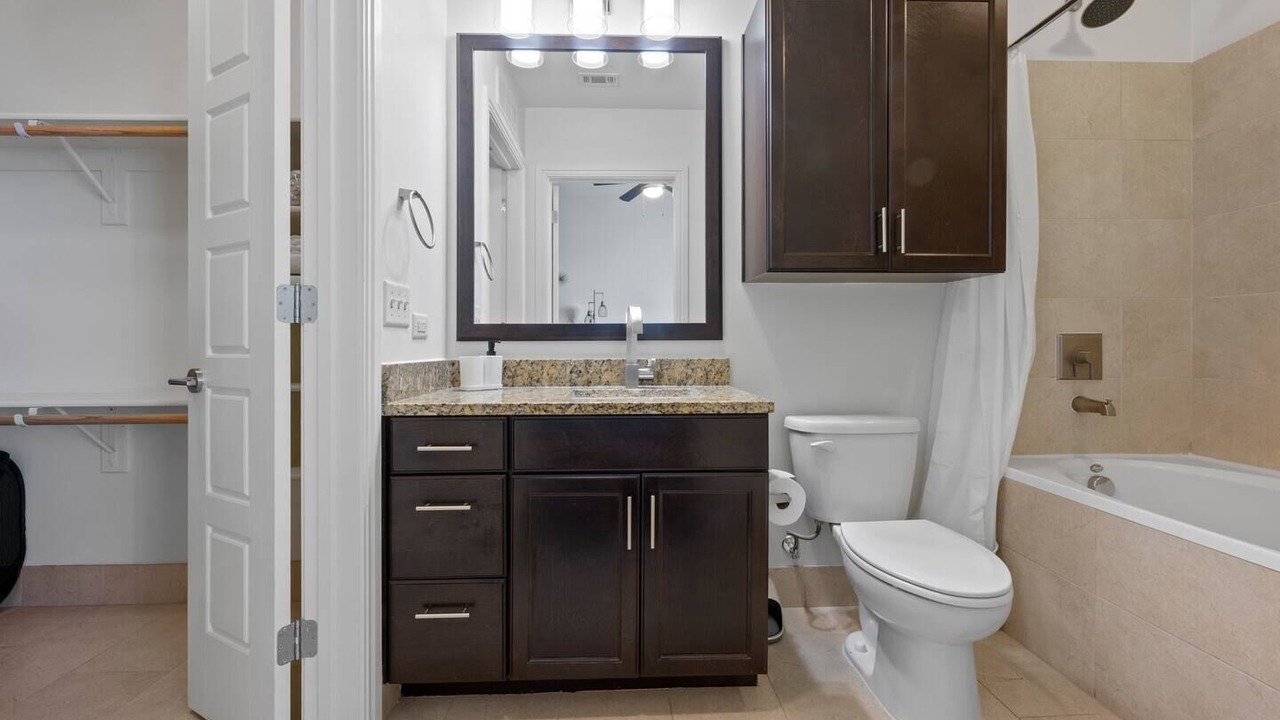 Photo of Bathroom in Waller Creek District