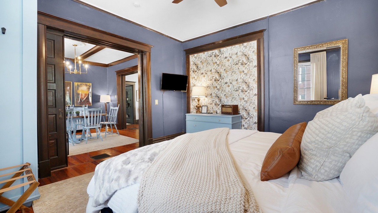 Photo of Bedroom in St. Charles Historic District