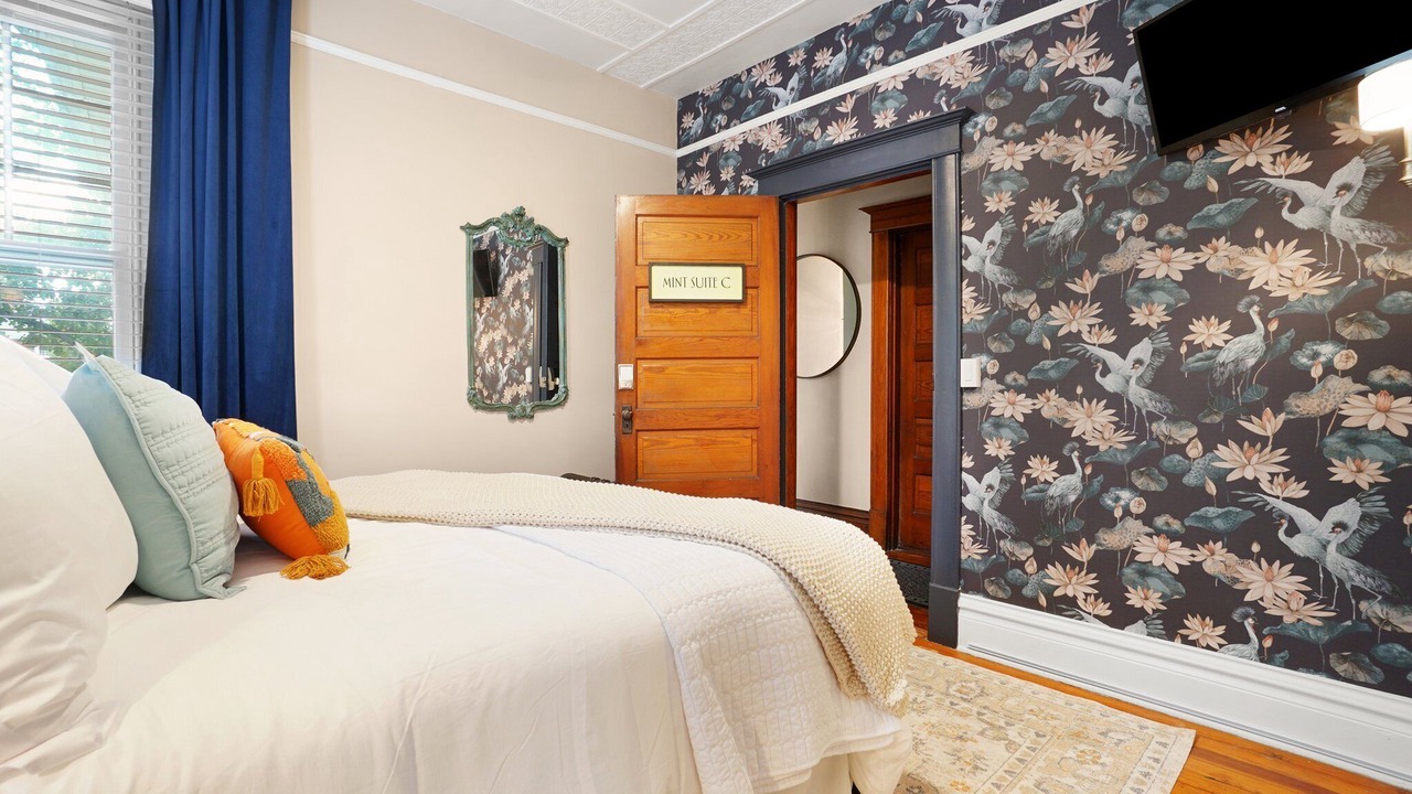 Photo of Bedroom in St. Charles Historic District