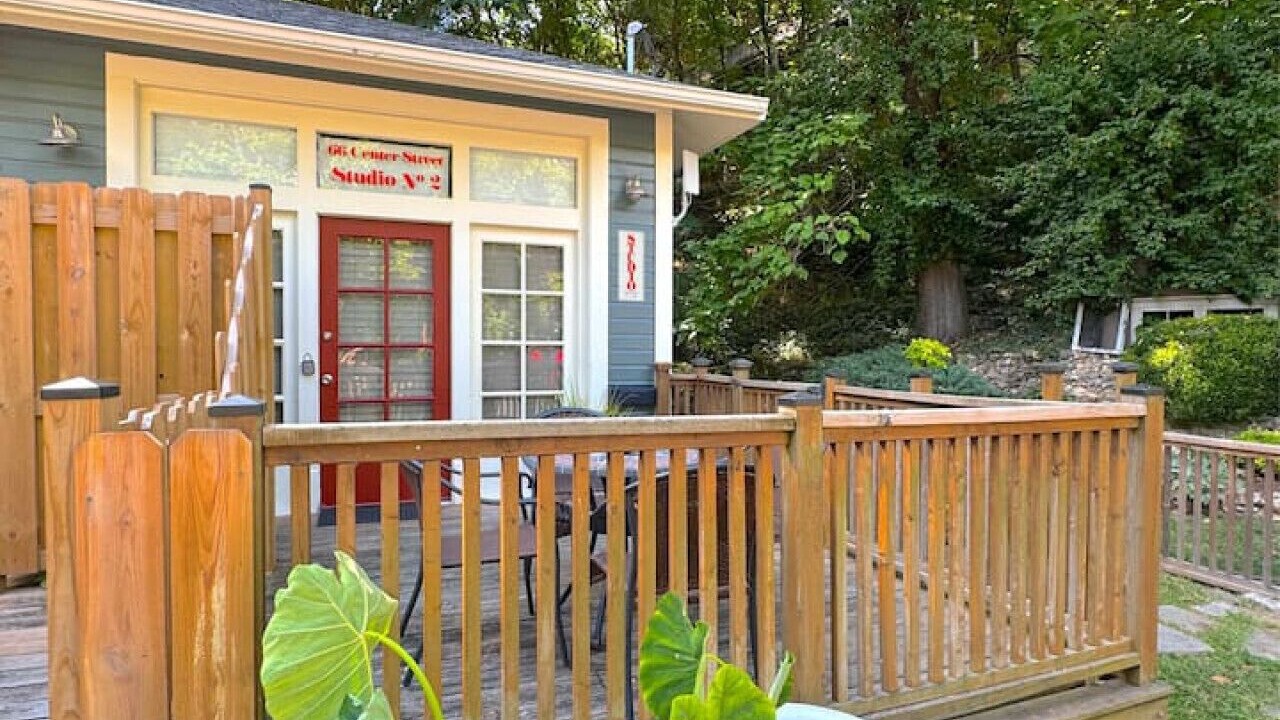 Photo of Patio Balcony in Eureka Springs Historic District