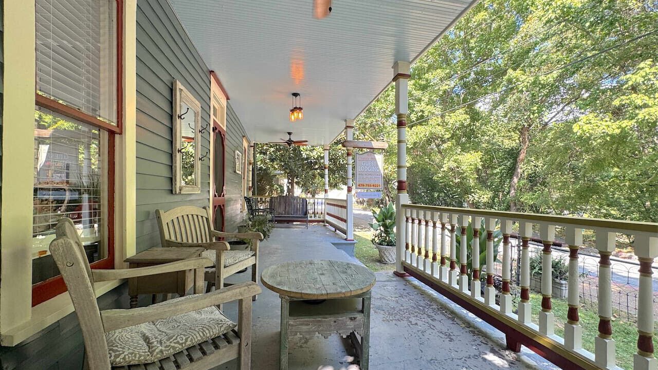 Photo of Patio Balcony in Eureka Springs Historic District