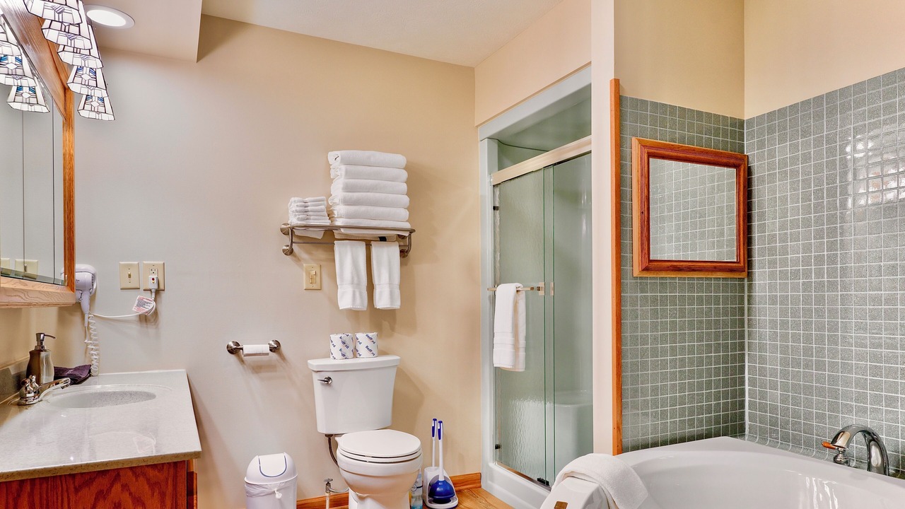 Photo of Bathroom in Christmas