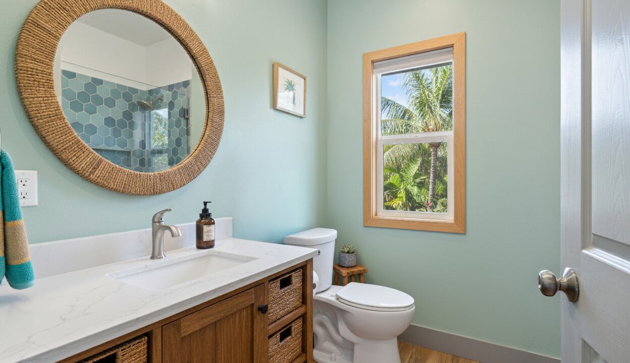 Photo of Bathroom in Punaluu