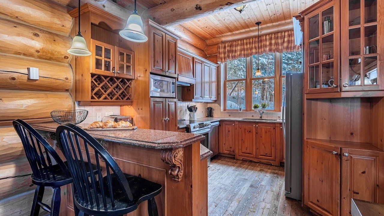 Photo of Kitchen in Fiddler Lake Resort