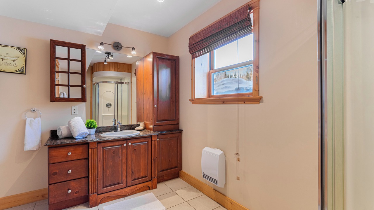 Photo of Bathroom in Fiddler Lake Resort