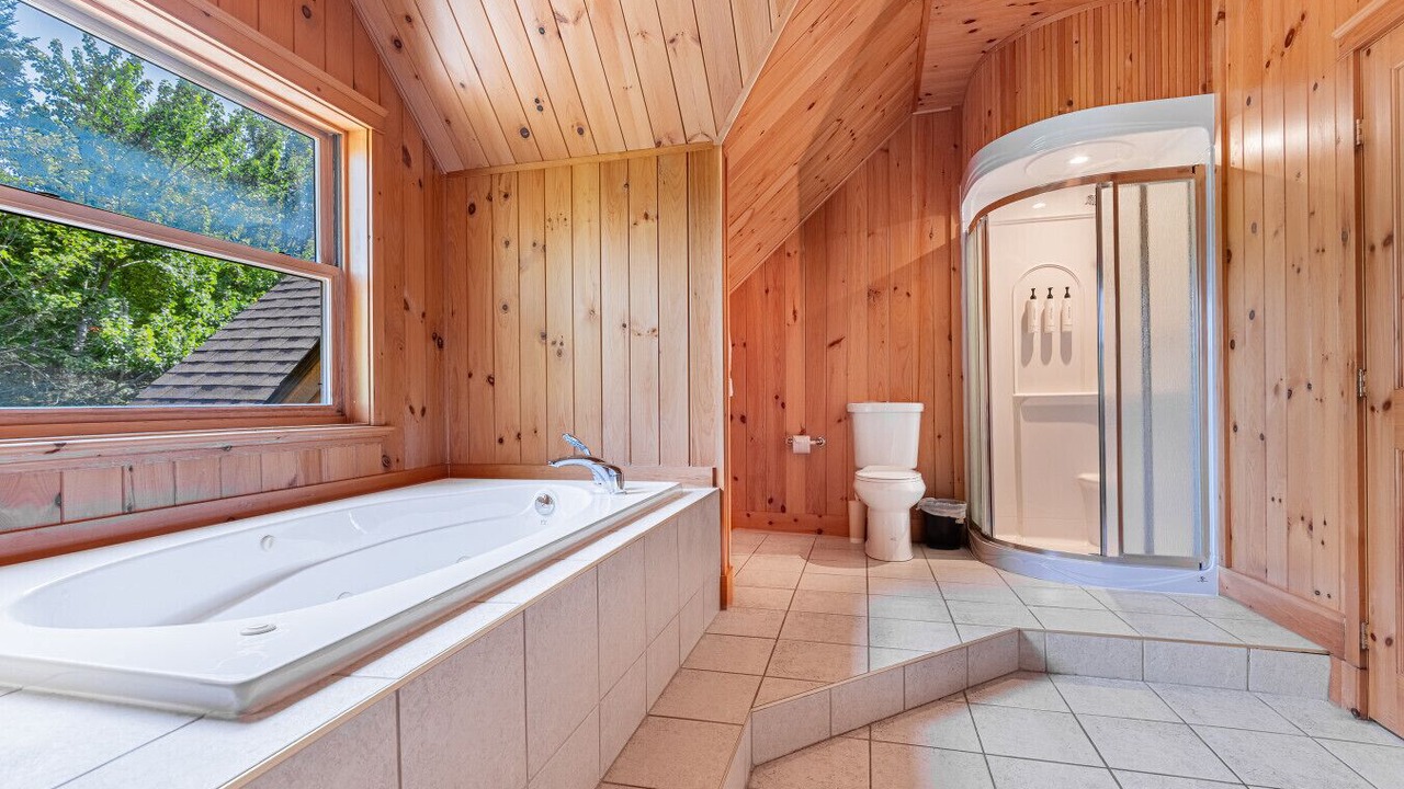 Photo of Bathroom in Fiddler Lake Resort