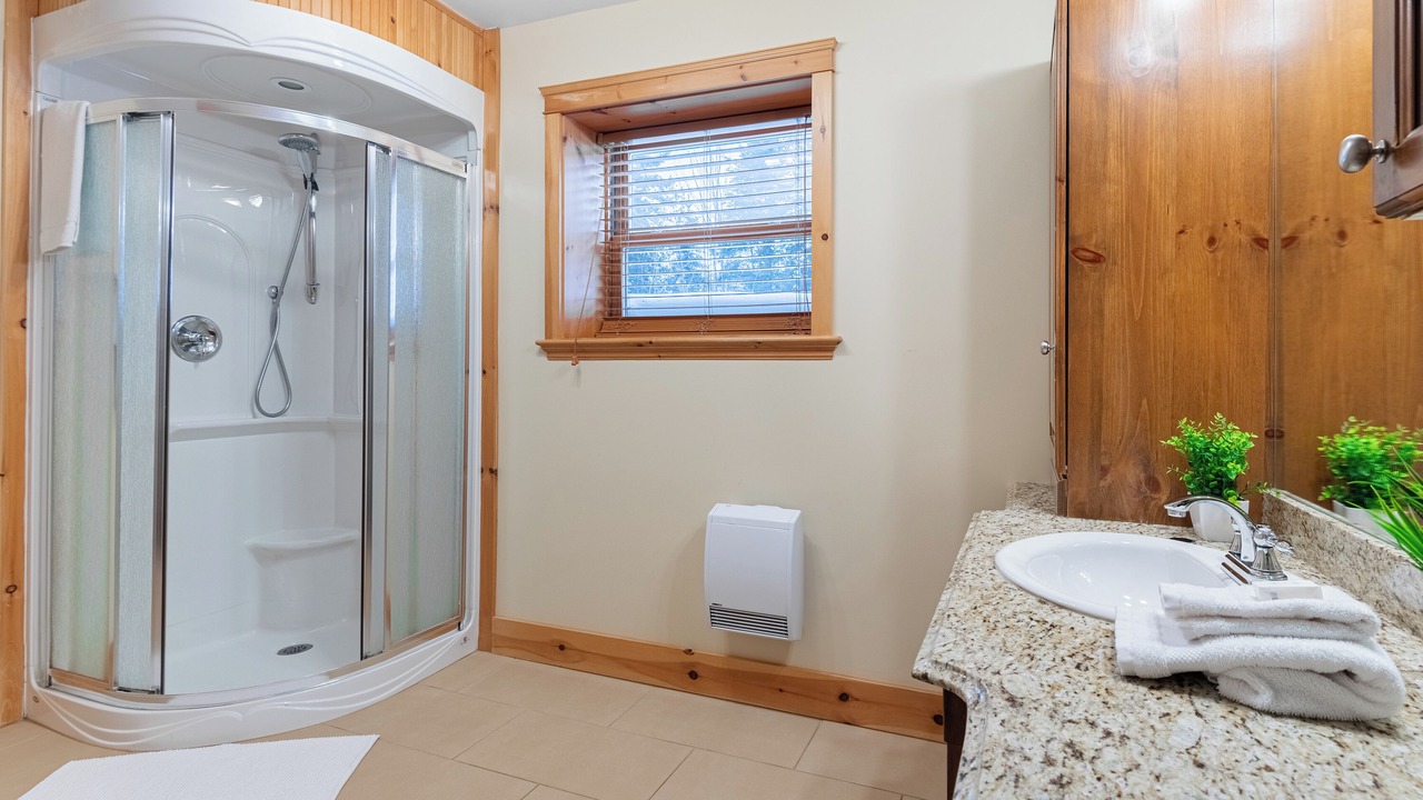 Photo of Bathroom in Fiddler Lake Resort