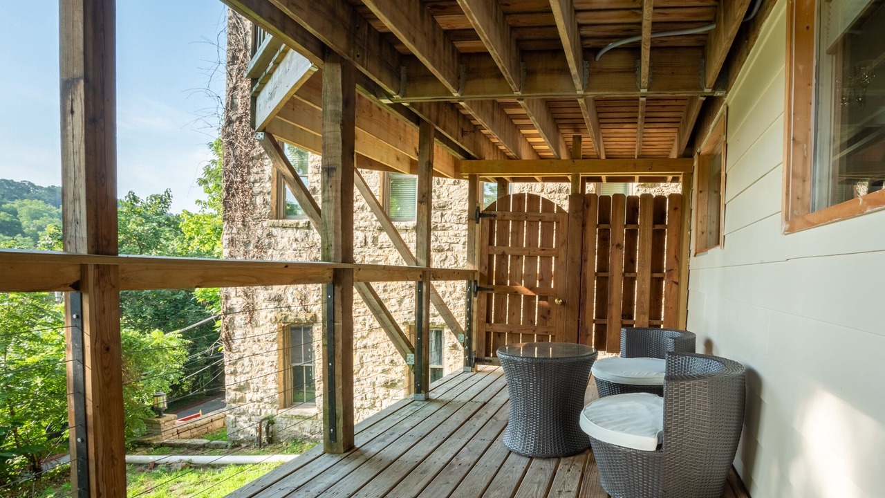 Photo of Patio Balcony in Eureka Springs Historic District