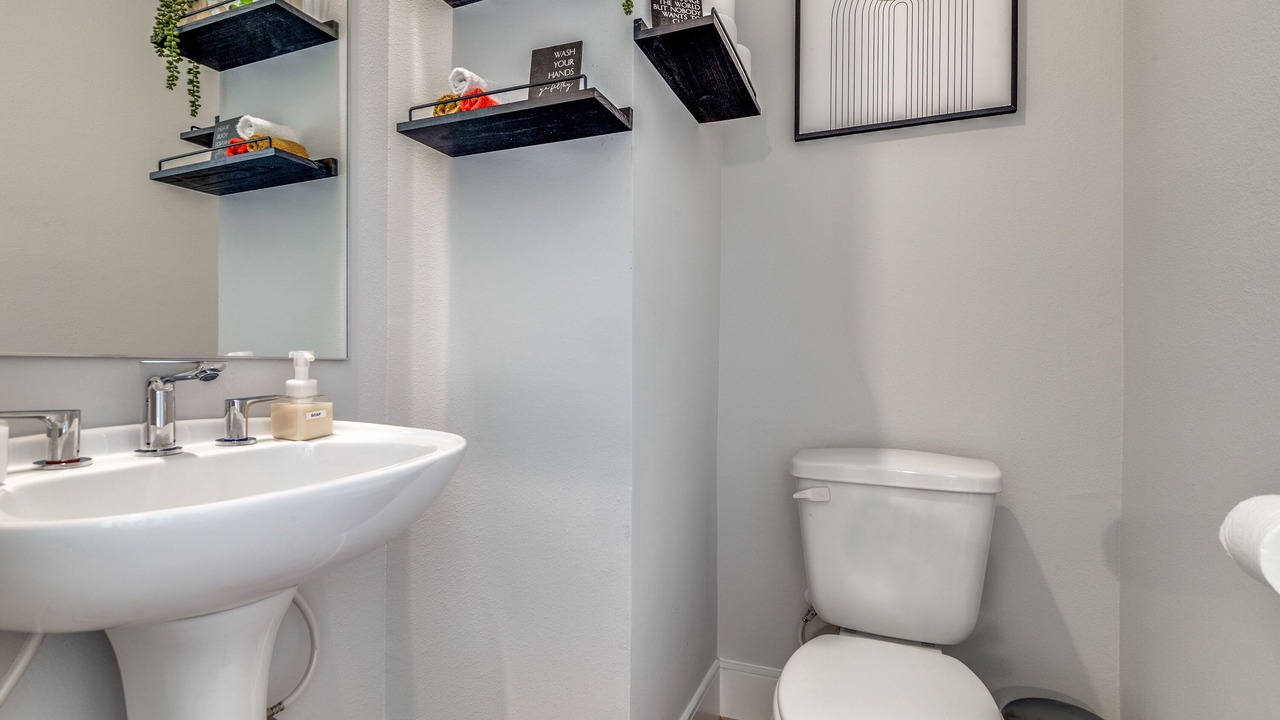 Photo of Bathroom in Spring Shadows