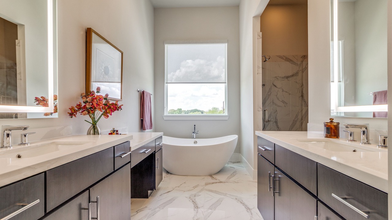 Photo of Bathroom in Spring Shadows
