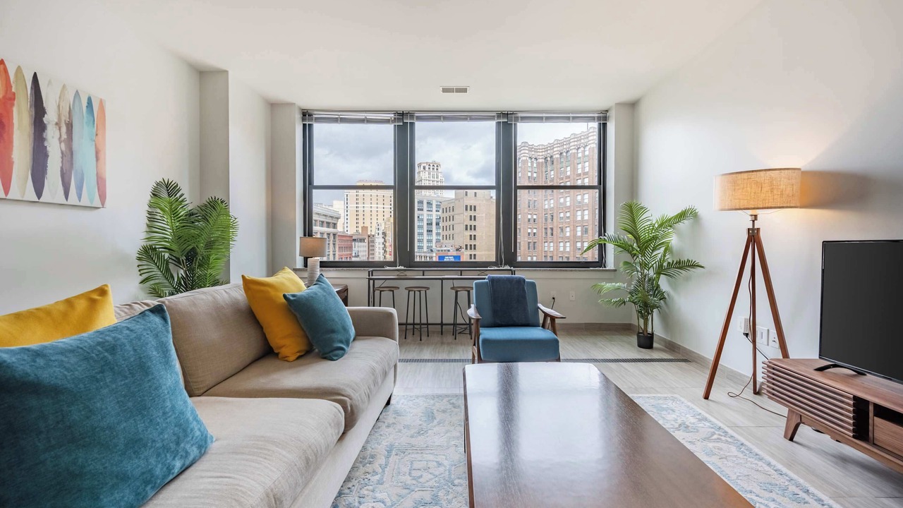 Photo of Livingroom in Downtown Detroit