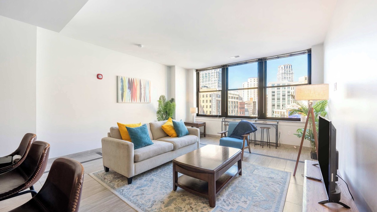 Photo of Livingroom in Downtown Detroit