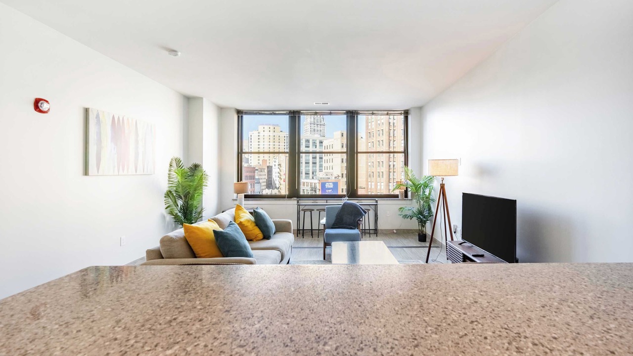 Photo of Livingroom in Downtown Detroit