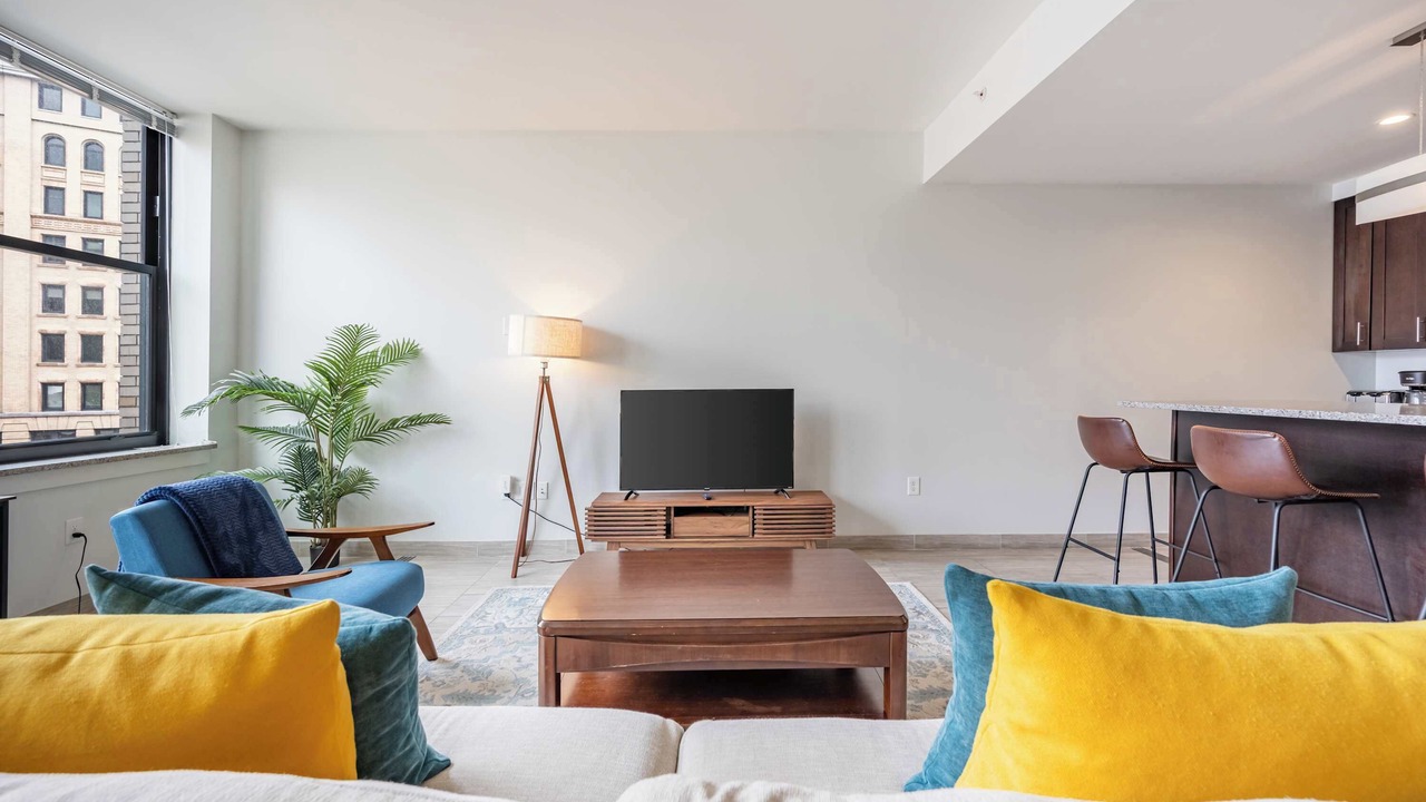 Photo of Livingroom in Downtown Detroit